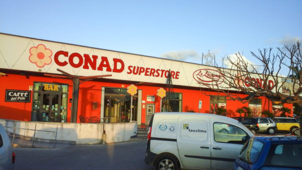 Impianto di climatizzazione supermercato CONAD Sicilia